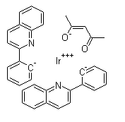 Ir(2-phq)2(acac) Structure,1173886-71-9Structure