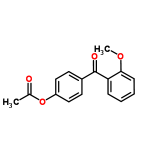 4-Acetoxy-2’-methoxybenzophenone Structure,124208-72-6Structure