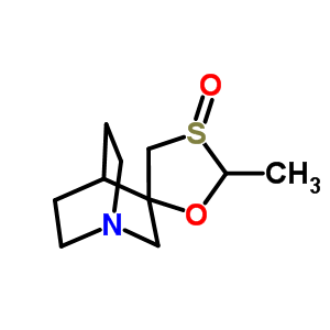 Cevimeline sulfoxide Structure,124751-36-6Structure