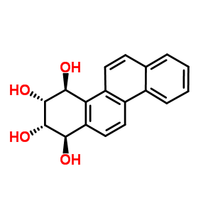 (1Alpha,2beta,3beta,4alpha)-1,2,3,4-tetrahydro-1,2,3,4-chrysenetetrol Structure,127592-29-4Structure