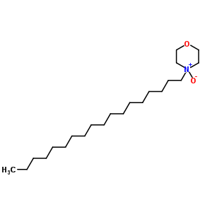 4-Octadecyl-4-oxido-1-oxa-4-azoniacyclohexane Structure,13178-38-6Structure