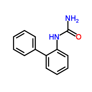 (2-Phenylphenyl)urea Structure,13262-46-9Structure