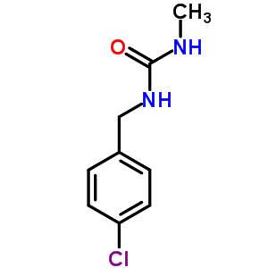 N-[(4-氯苯基)甲基]-N-甲基-脲結(jié)構(gòu)式_13278-62-1結(jié)構(gòu)式