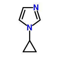 1-Cyclopropylimidazole Structure,135207-17-9Structure