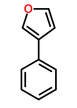 3-苯基呋喃結(jié)構(gòu)式_13679-41-9結(jié)構(gòu)式