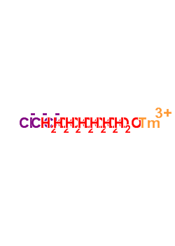 Thulium(Ⅲ) chloride Structure,13778-39-7Structure