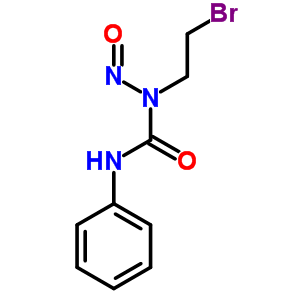 1-(2-溴乙基)-1-亞硝基-3-苯基-脲結(jié)構(gòu)式_13907-73-8結(jié)構(gòu)式