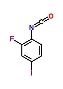 2-Fluoro-4-iodophenyl isocyanate Structure,139072-17-6Structure