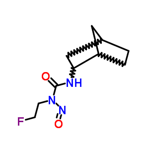 n-雙環(huán)[2.2.1]庚-2-基-n-(2-氟乙基)-n-亞硝基-脲結(jié)構(gòu)式_13908-95-7結(jié)構(gòu)式