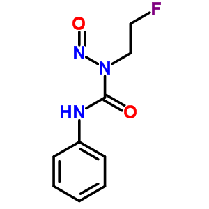 N-(2-氟乙基)-N-亞硝基-N-苯基-脲結(jié)構(gòu)式_13908-97-9結(jié)構(gòu)式