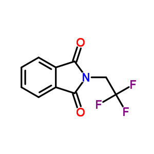 2-(2,2,2-Trifluoroethyl)isoindole-1,3-dione Structure,13909-07-4Structure