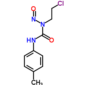 1-(2-氯乙基)-1-亞硝基-3-對甲苯-脲結構式_14009-34-8結構式