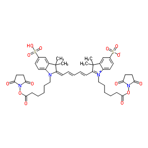 CY5結(jié)構(gòu)式_146368-15-2結(jié)構(gòu)式