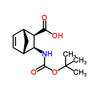 Boc-nh-cis-bcheptene-cooh Structure,148257-06-1Structure