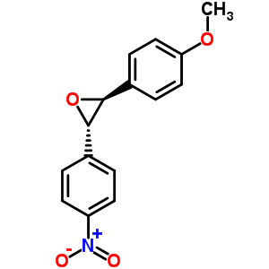 Oxirane, 2-(4-methoxyphenyl)-3-(4-nitrophenyl)-, (2r,3r)-rel- Structure,14985-27-4Structure