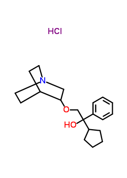 Penehyclidine hcl (mixture of isomers) Structure,151937-76-7Structure