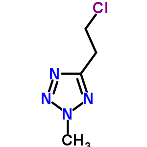 5-(2-Chloroethyl)-2-methyl-tetrazole Structure,15284-38-5Structure