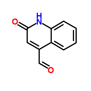 1,2-二氫-2-氧代-4-喹啉羧醛結(jié)構(gòu)式_15495-16-6結(jié)構(gòu)式