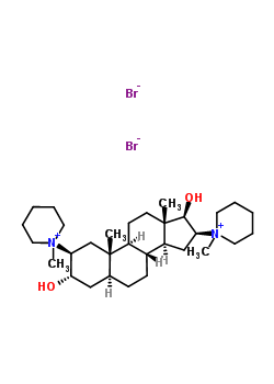 Pancuronium bromide related compound a Structure,15500-65-9Structure