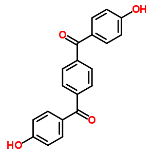 Methanone,1,1-(1,4-phenylene)bis[1-(4-hydroxyphenyl)- Structure,15517-46-1Structure