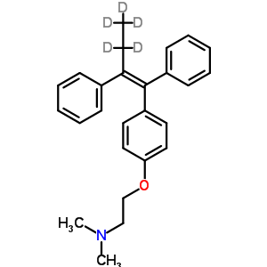 他莫昔芬-D5結(jié)構(gòu)式_157698-32-3結(jié)構(gòu)式