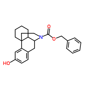 N-benzyloxycarbonyl n-desmethyl dextrorphan Structure,159723-96-3Structure