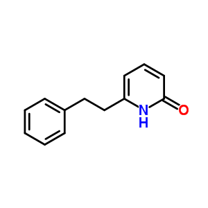 2(1H)-pyridinone, 6-(2-phenylethyl)- Structure,16097-09-9Structure