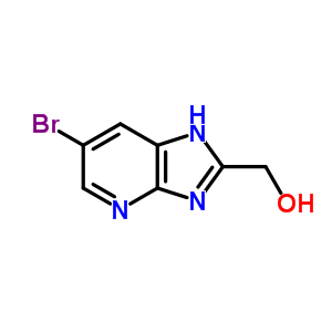 (6-Bromo-3h-imidazo[4,5-b]pyridin-2-yl)methanol Structure,172648-19-0Structure