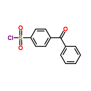 Benzenesulfonyl chloride, 4-benzoyl- Structure,17318-70-6Structure