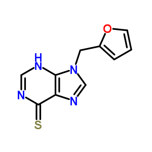 9-(2-Furylmethyl)-3h-purine-6-thione Structure,17801-50-2Structure