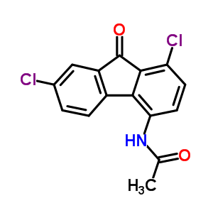 Acetamide, n-(2,7-dichloro-9-oxofluoren-4-yl)- Structure,1785-05-3Structure