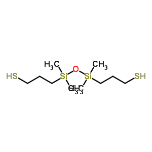 3-[(Dimethyl-(3-sulfanylpropyl)silyl)oxy-dimethyl-silyl]propane-1-thiol Structure,18001-52-0Structure