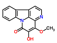 5-Hydroxy-4-methoxycanthin-6-one Structure,18110-86-6Structure