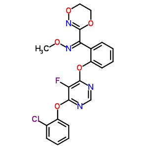 氟嘧菌酯結(jié)構(gòu)式_193740-76-0結(jié)構(gòu)式