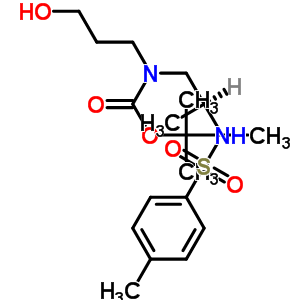 (S)-3-{N-(叔丁氧基羰基)-N-[2-(N-對甲苯磺?；?氨基丙基]氨基-1-丙醇結構式_194032-19-4結構式