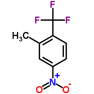 Benzene, 2-methyl-4-nitro-1-(trifluoromethyl)- Structure,1960-52-7Structure