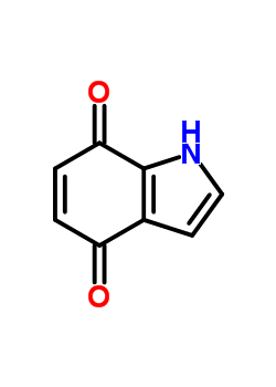 吲哚-4,7-二酮結(jié)構(gòu)式_20342-64-7結(jié)構(gòu)式