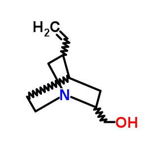 (1S,2R,5R)-2-(羥甲基)-5-乙烯基奎寧環(huán)結(jié)構(gòu)式_207129-36-0結(jié)構(gòu)式