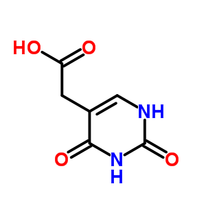 (2,4-Dioxo-1,2,3,4-tetrahydropyrimidin-5-yl)acetic acid Structure,20763-91-1Structure