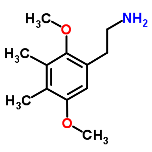 3,4-Dimethyl-2,5-dimethoxyphenethylamine hcl Structure,207740-18-9Structure