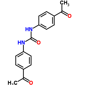 N,N-雙(4-乙?；交?-脲結(jié)構(gòu)式_20782-48-3結(jié)構(gòu)式