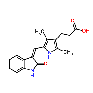 Su-6668 Structure,210644-62-5Structure