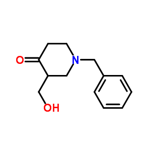 1-Benzyl-3-hydroxymethyl-4-piperidone Structure,214615-87-9Structure