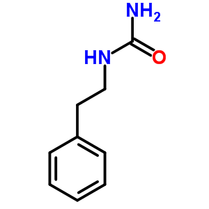 苯乙基脲結(jié)構(gòu)式_2158-04-5結(jié)構(gòu)式