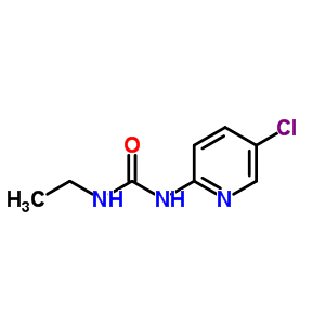 n-(5-氯-2-吡啶)-n-乙基-脲結(jié)構(gòu)式_21780-53-0結(jié)構(gòu)式