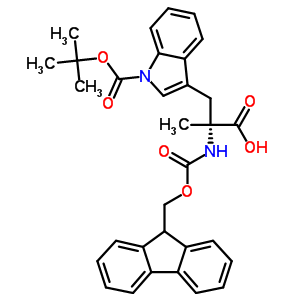 Fmoc-alpha-me-d-trp(boc)-oh Structure,220155-72-6Structure