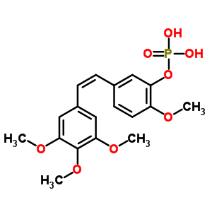 Fosbretabulin disodium Structure,222030-63-9Structure