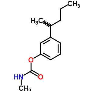 3-Sec-amylphenyl n-methylcarbamate Structure,2282-34-0Structure