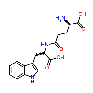 Gamma-d-glutamyl-l-tryptophan Structure,229305-39-9Structure