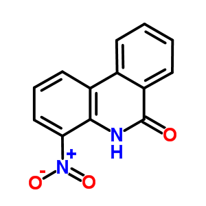 6(5H)-phenanthridinone,4-nitro- Structure,23818-43-1Structure